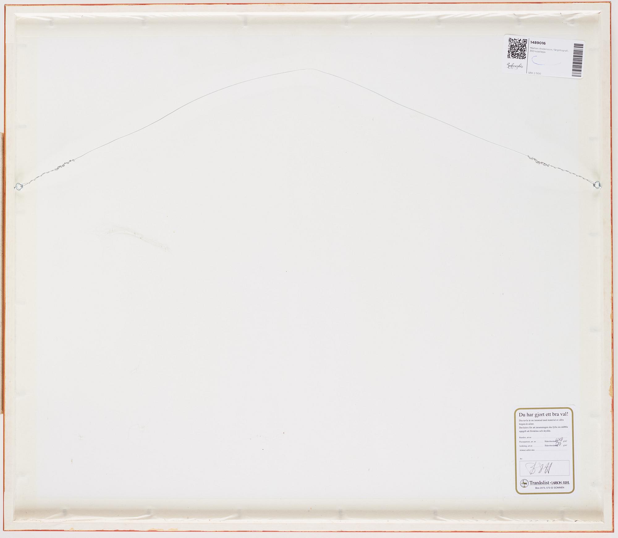 Mårten Andersson, Stilleben.