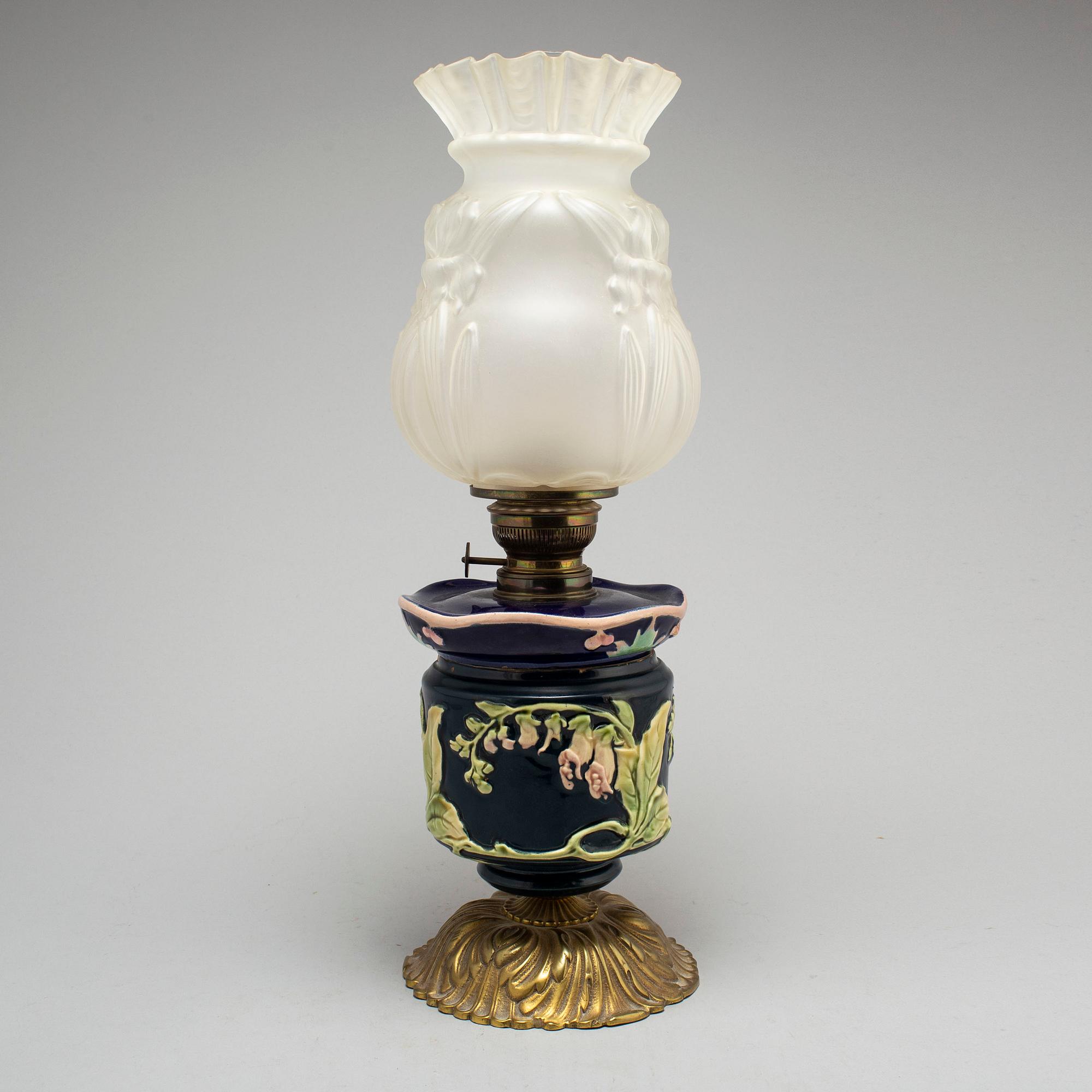 FOTOGENLAMPA, jugend, omkring 1900.