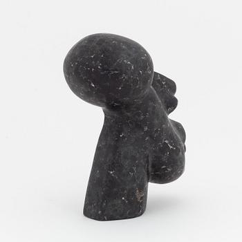 Heikki Virolainen, sculpture, stone, signed HWV and dated 1978.