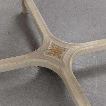 A Gustavian style table, early 20th century.