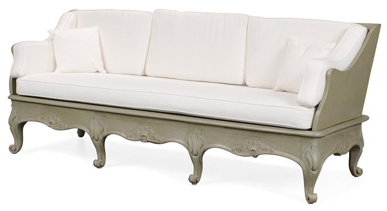 SOFFA. Rokoko, 1700-talets andra hälft.