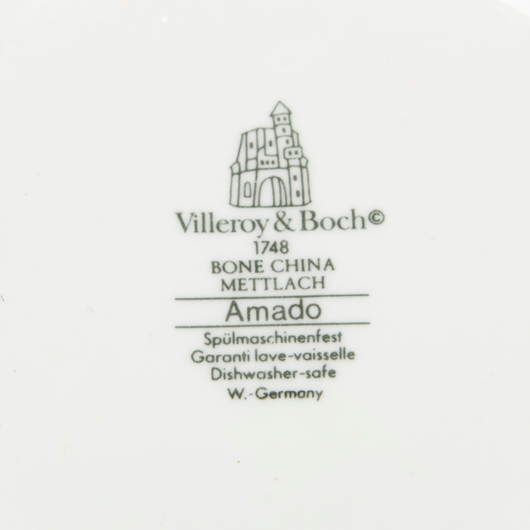 Servis, porslin, 40 delar, "Amado", Villeroy & Boch.
