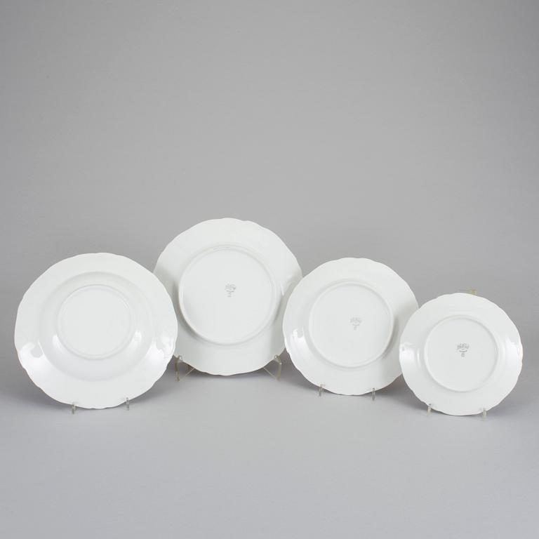 MATSERVIS, porslin, Rörstrand 1956, 55 delar.