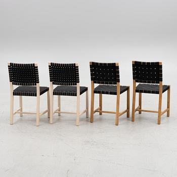 Kerstin Olby, two pairs of "Lin" chairs, Trätina and Olby Design, Sweden.