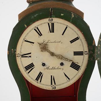 A rococo striking bracket clock by L. Torslund (watchmaker in Stockholm ca 1747 - 1764).