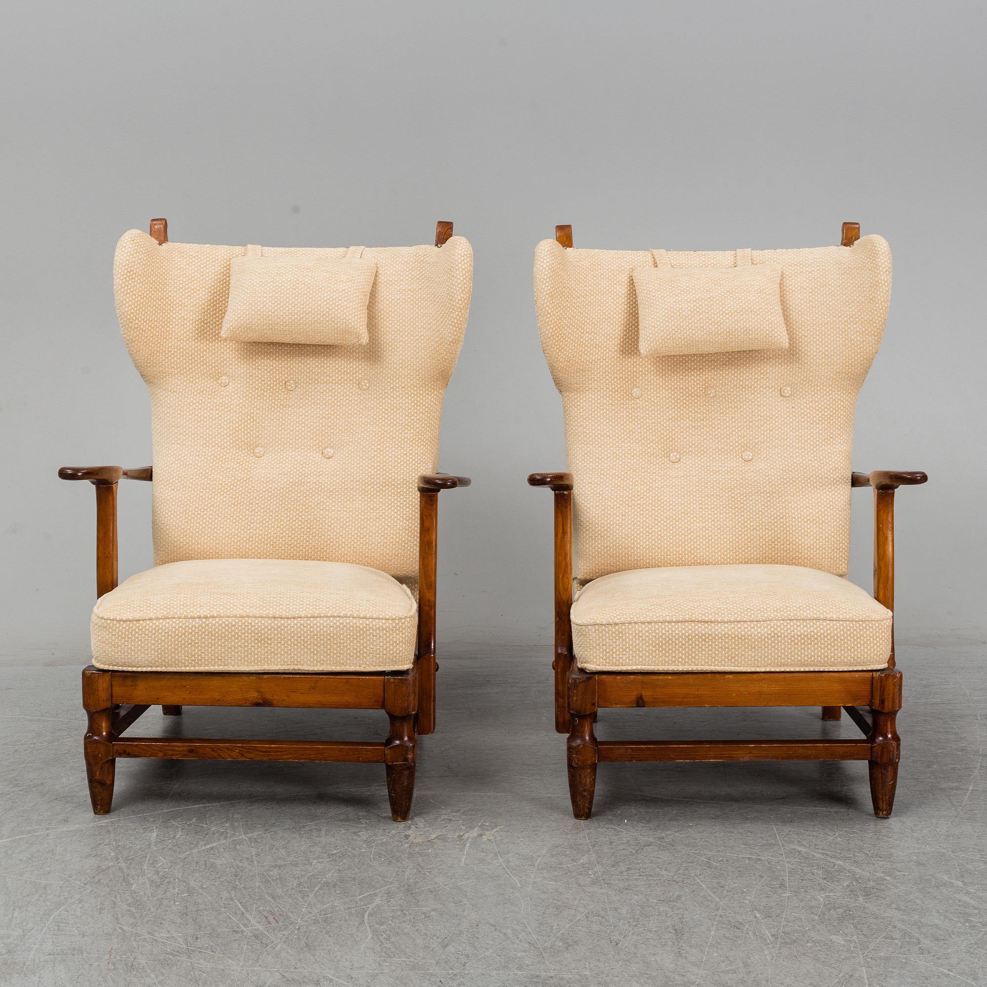 FÅTÖLJER, ett par, Swedish Modern, Göperts, 1940-tal.