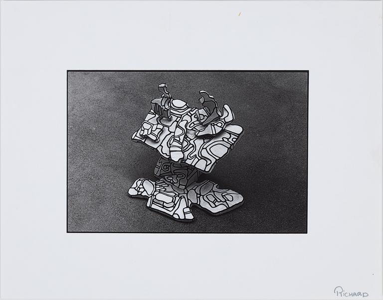 Richard Ahlström, photograph, signed.