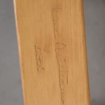 FÅTÖLJ, "Eva", stämpelmärkt Bruno Mathsson för Dux.
