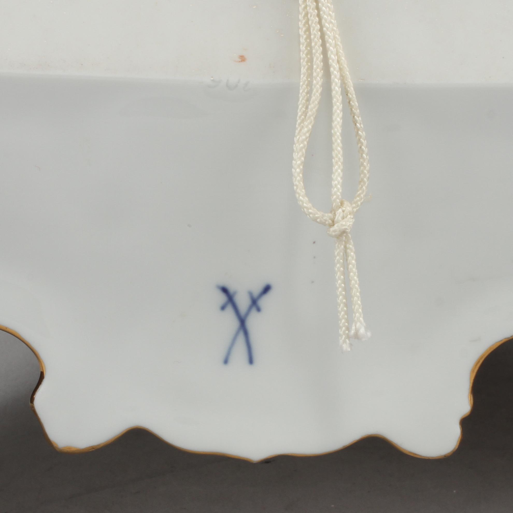 FAT, porslin, Meissen, 1900-tal.