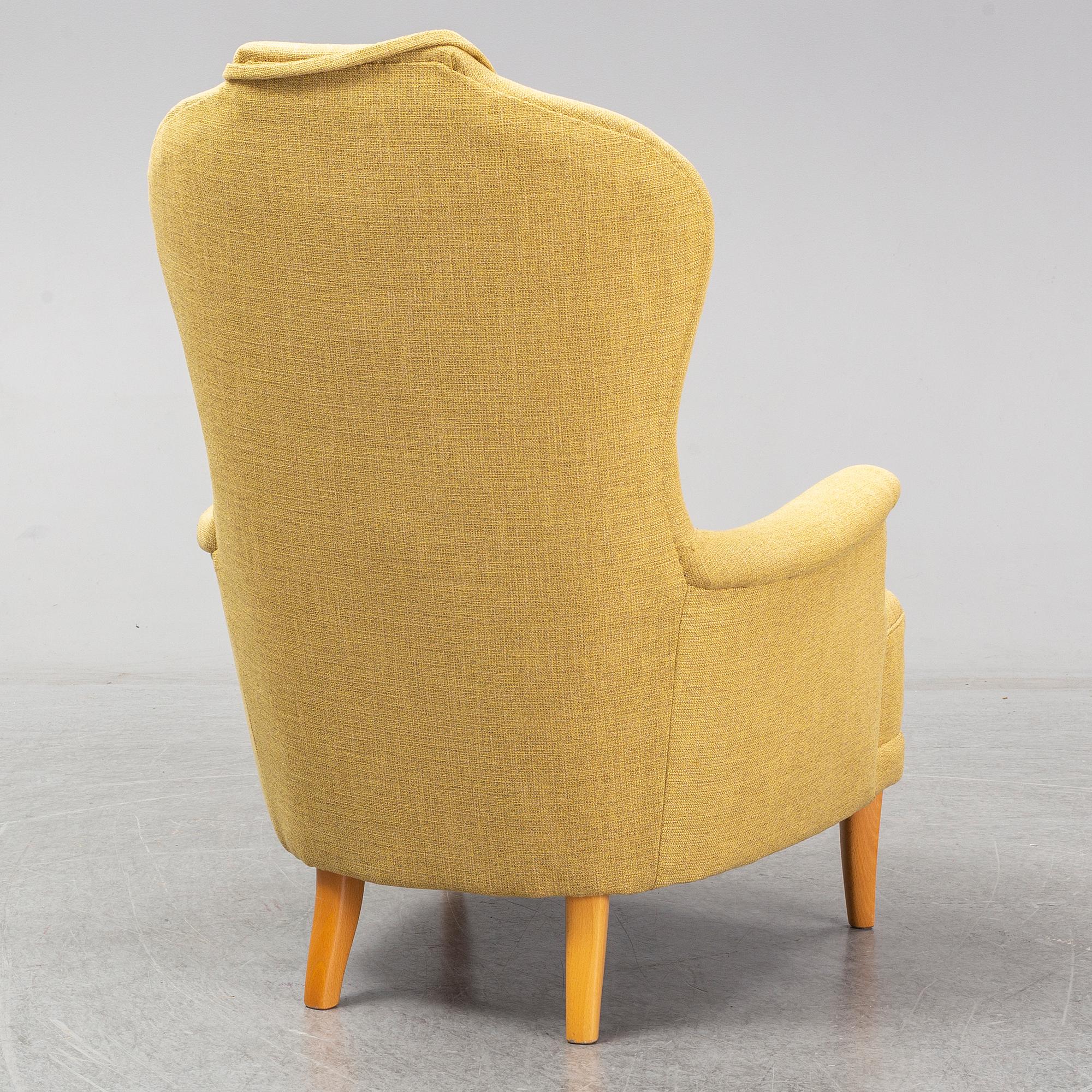 A Carl Malmsten ' farmor' chair.