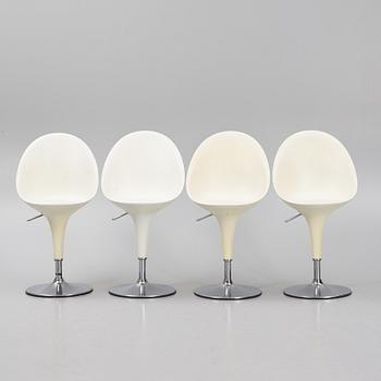 Stefano Giovannoni, four 'Bombo' chairs, Magis, Italy.