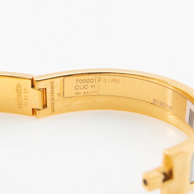 Hermès, bracelet "Clic Clac H".
