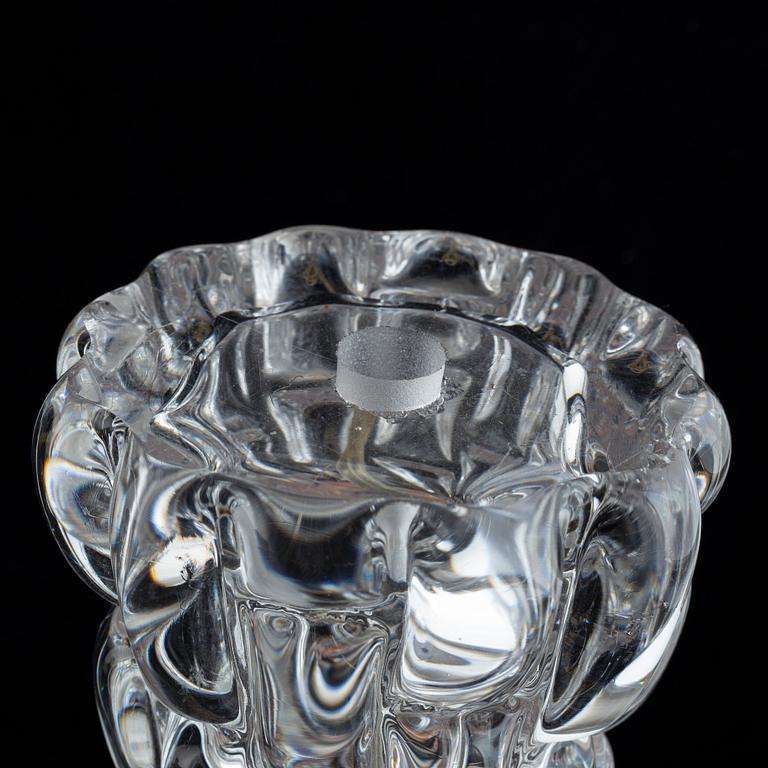 Carl Fagerlund, bordslampor, ett par, glas, Orrefors.