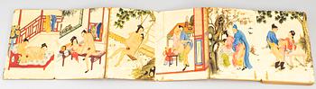 A 20th century east asian erotic book.