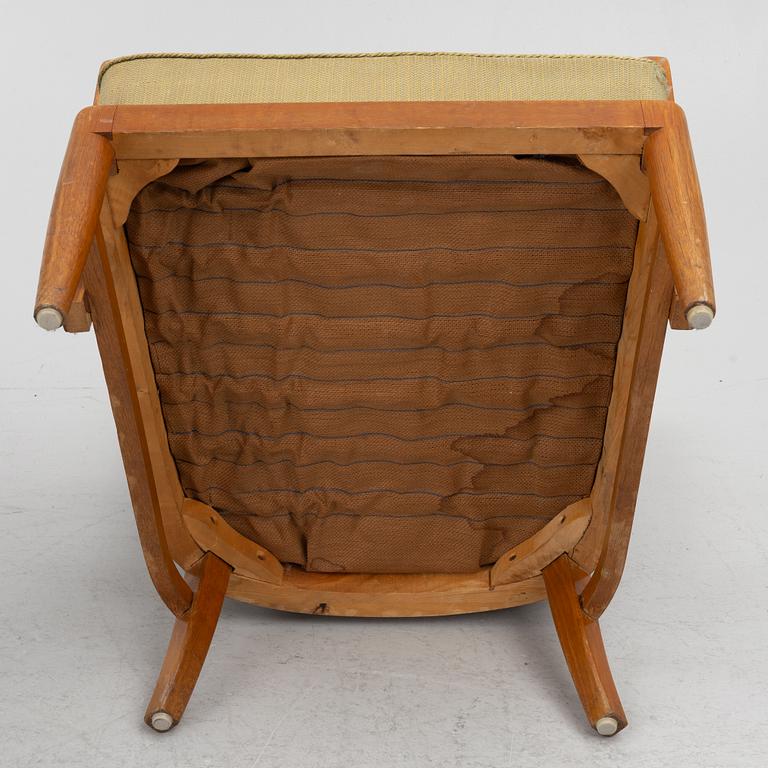 Otto Schulz, a pair of armchairs, Boet, Gothenburg, 1930's/40's.