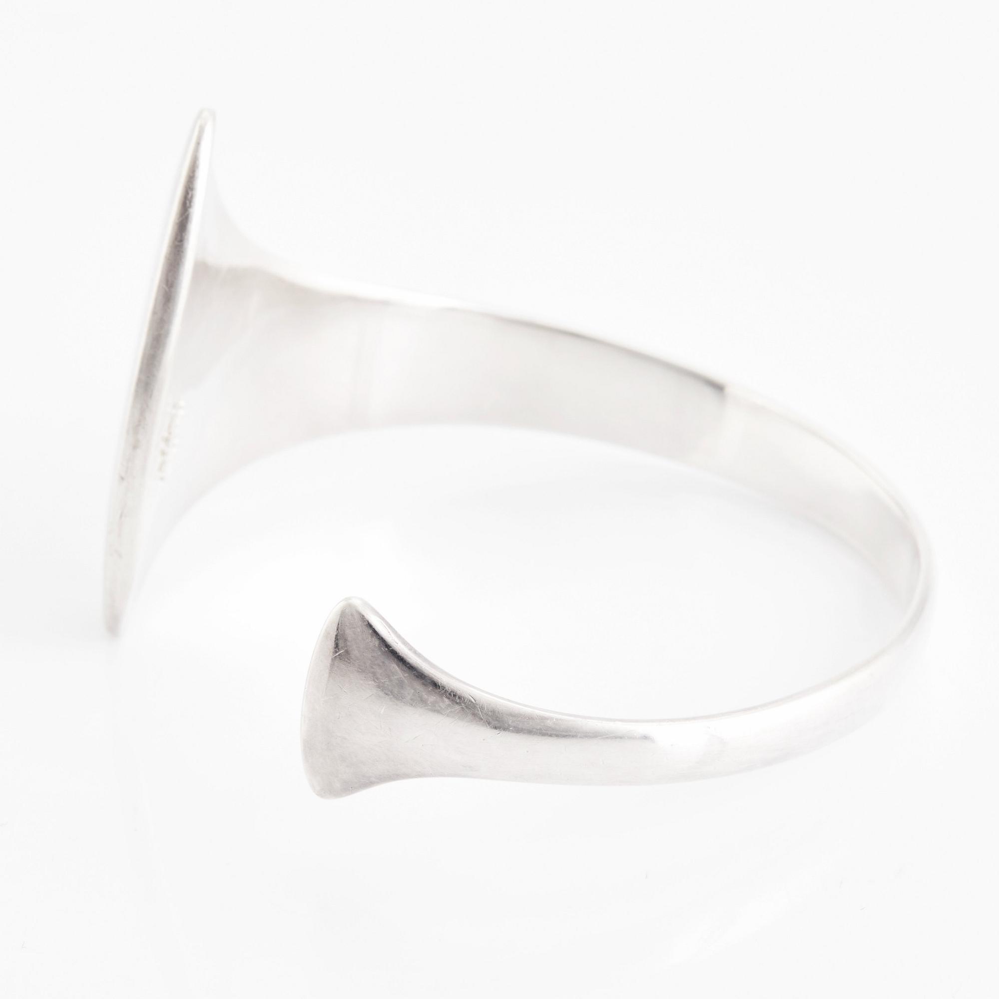 Hans Hansen, armring, sterlingsilver, Danmark.