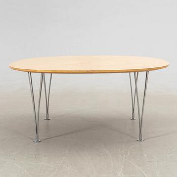 Bruno Mathson & Piet Hein, coffee table, "Superellipse", Bruno Mathsson International Fritz Hansen.