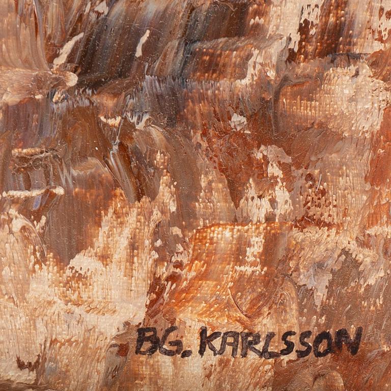 BENGT GÖRAN KARLSSON, oil on canvas, signed.