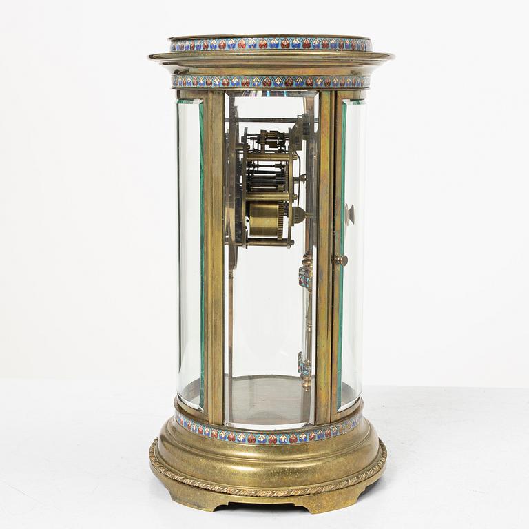 Mantel clock, Samuel Marti et Cie, France, late 19th century.