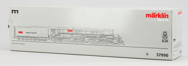 ÅNGLOK, Märklin H0 37990 digital. "Class 4000 'Big Boy' Locomotive and Tender", 1900-talets andra hälft.