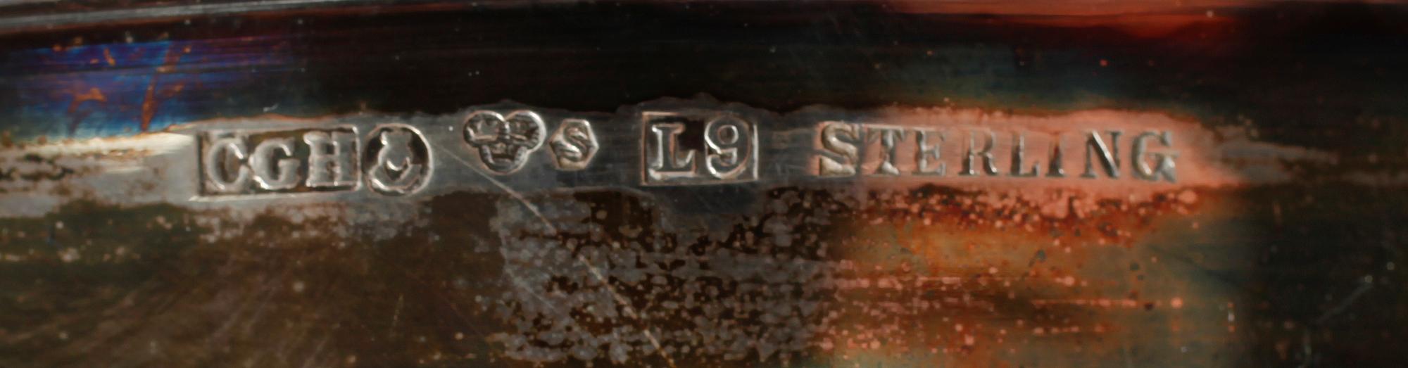 SKÅL, silver, CG Hallberg, Stockholm 1961. Vikt ca 535 gram.