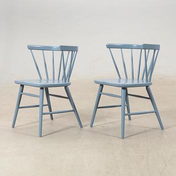Armchairs, a pair "Florida", Bröderna Wigells Stolfabrik, second half of the 20th century.