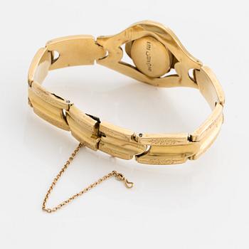 Bracelet, 18K gold, Edvard Johan Grönhagen, Stockholm 1859.