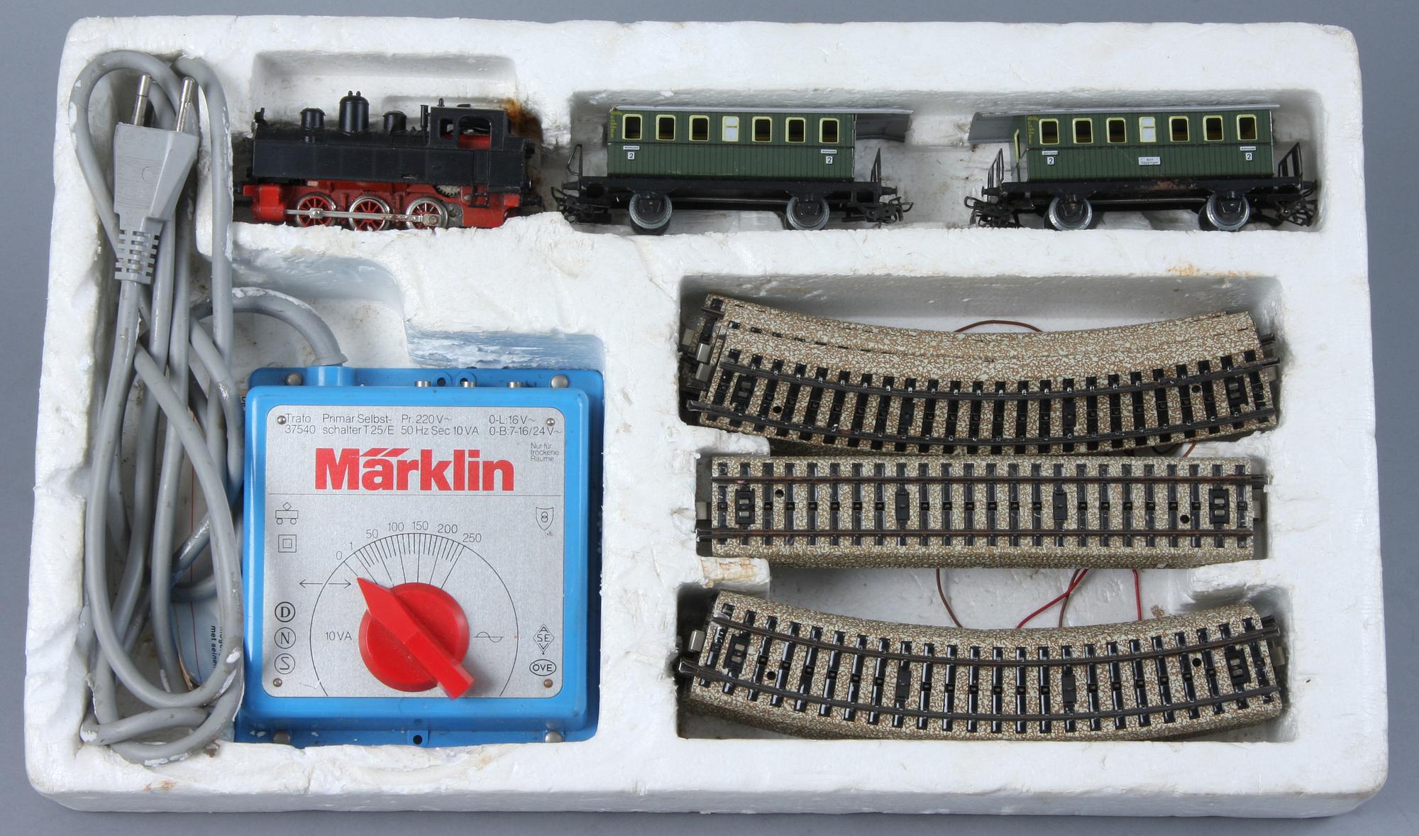 LEKSAKSTÅGSDELAR, 18 st, Märklin.