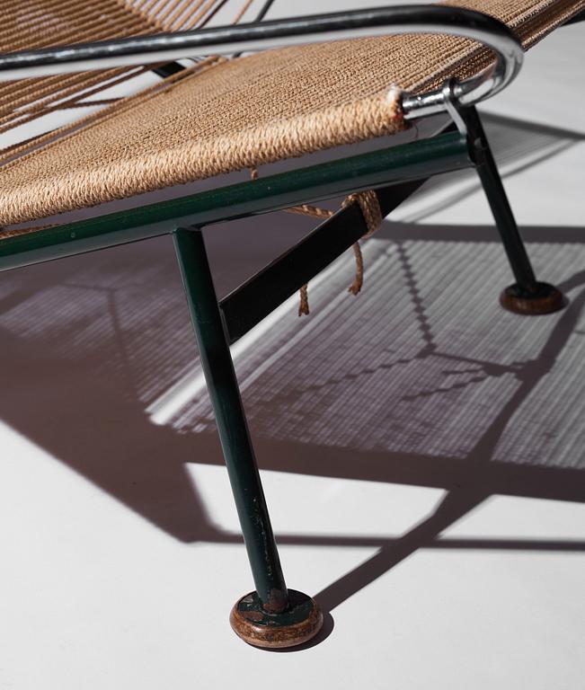 Hans J. Wegner, fåtölj "Flag Halyard / Snørestolen", Getama, Danmark, sannolikt 1950-tal.