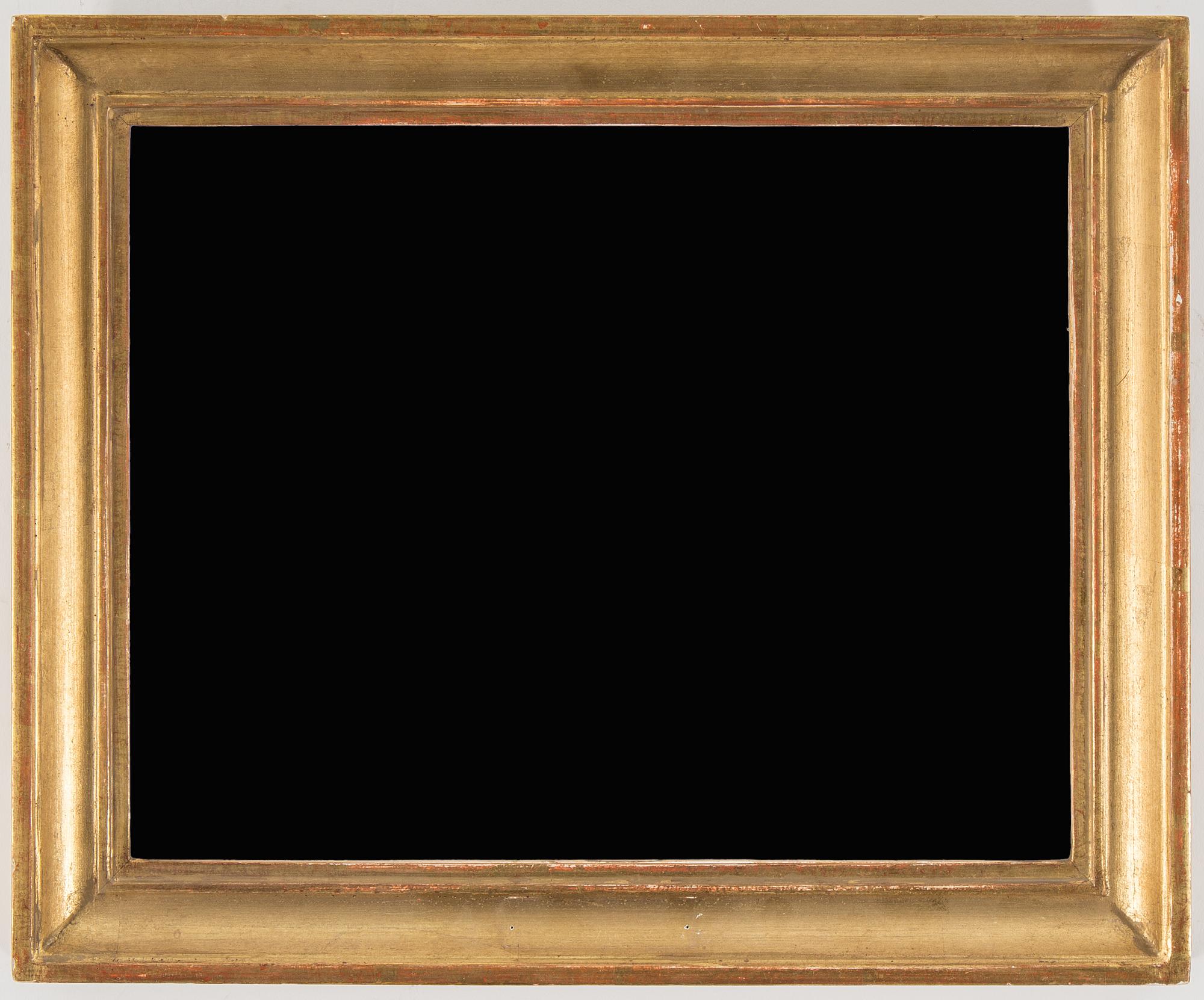 A lot of four gilded frames 20th century.