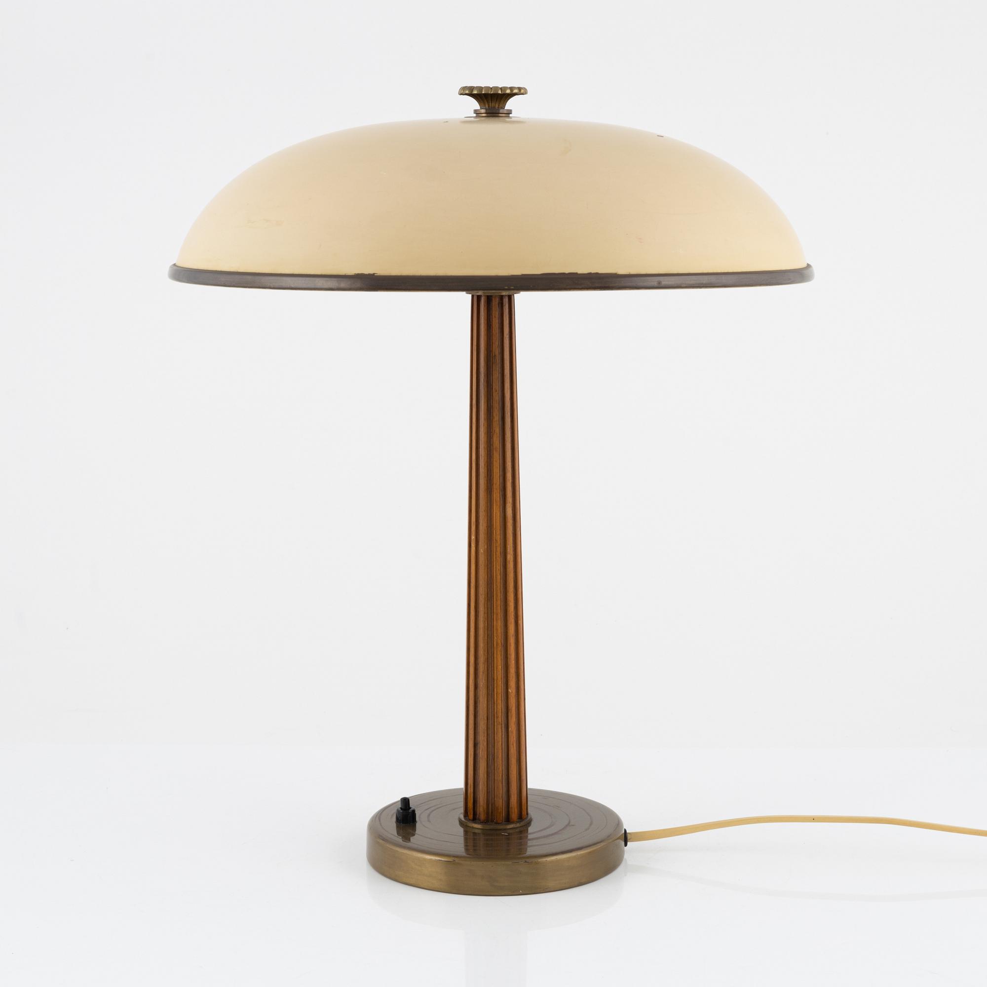 Bordslampa, Nordiska Kompaniet, 1940-tal.