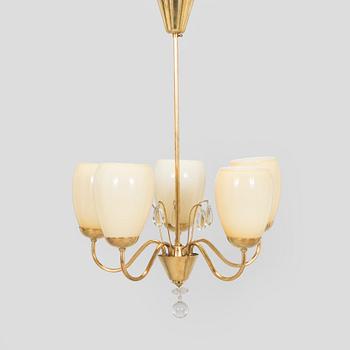 A mid-20th century ceiling light, model 50613, Sievä for Idman, Finland.
