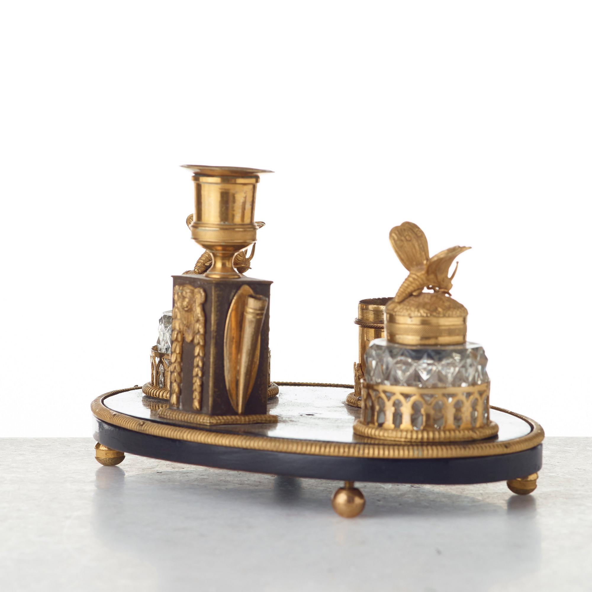 An Empire 19th century writing stand.