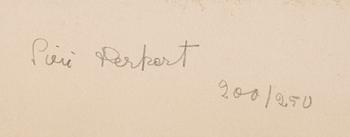 SIRI DERKERT, färglitografi, signerad och numrerad 200/250.