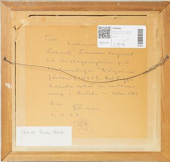 Roland Svensson, taggtråd i skärgårdmiljö.