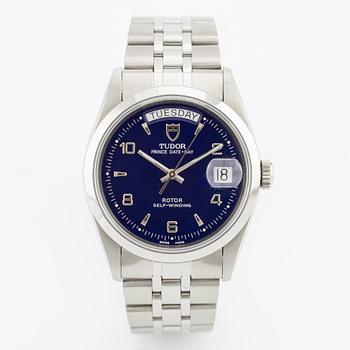 Tudor, Prince, Date-Day, wristwatch, 36 mm.