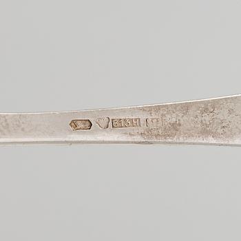 Bestickuppsättning, 24 dlr, silver Kultakeskus, Tavastehus 1939.