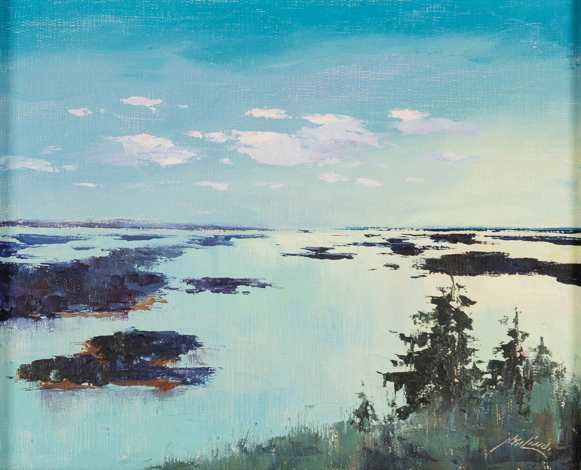 Axel Lind, "Tusen sjöar, St Mikeli, Finland".