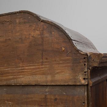 An 18 th century rococo cabinett.