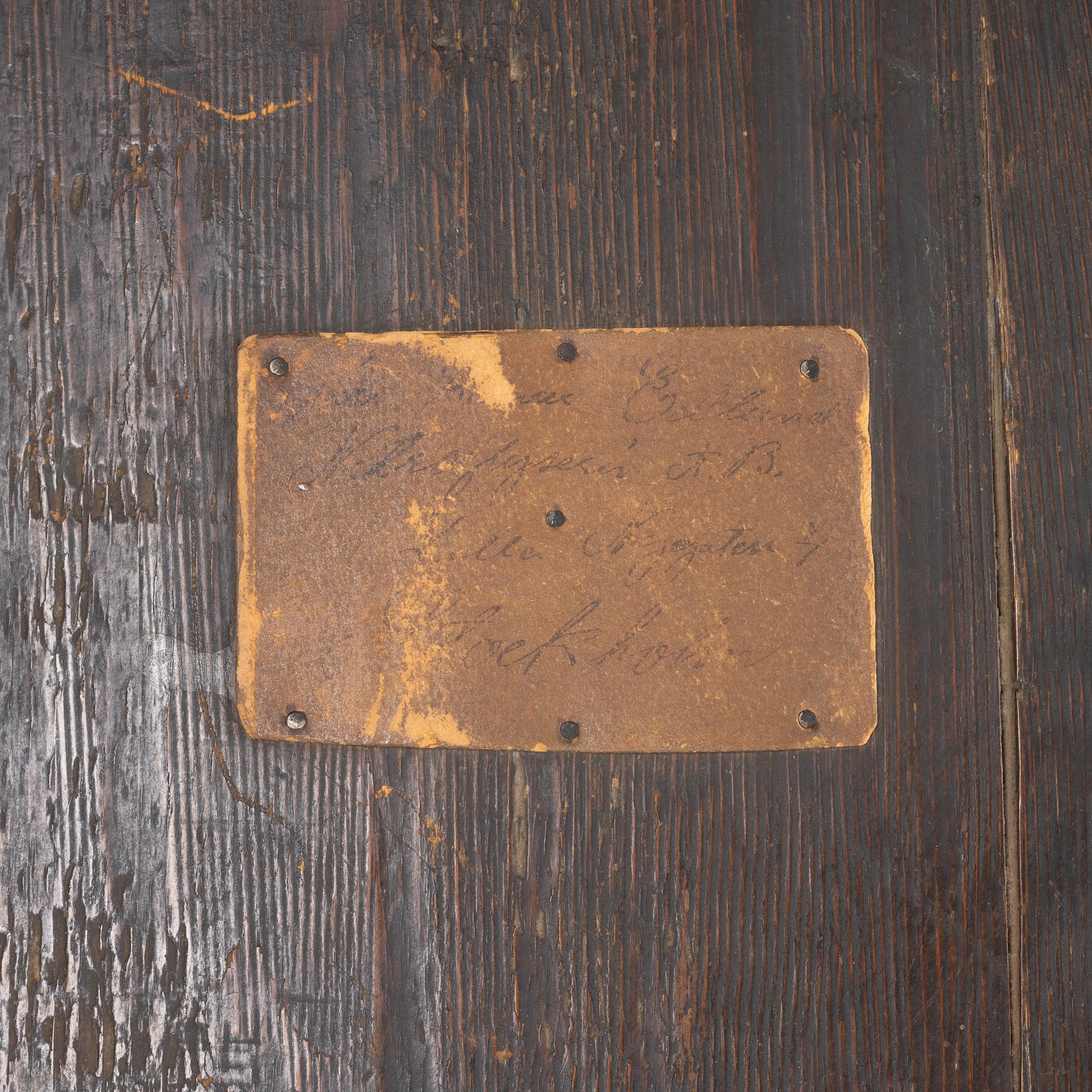 Skåp, senbarock, 1700talets första hälft.