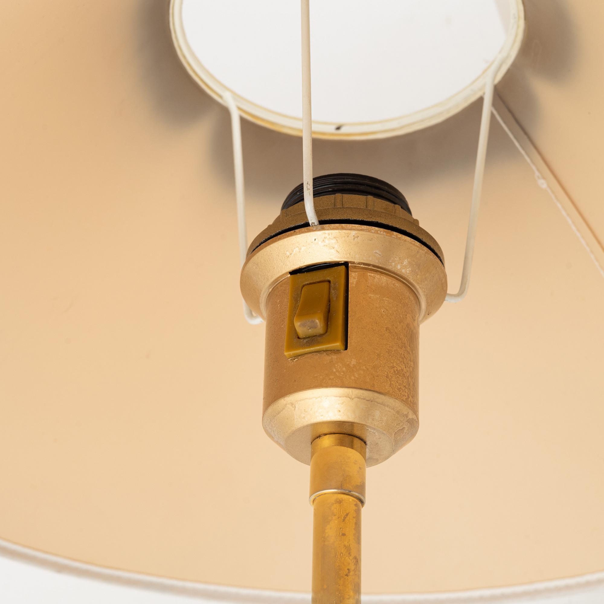 A pair of wall lights, Rejmyre Armaturfabrik (RAF), second half of the 20th Century.