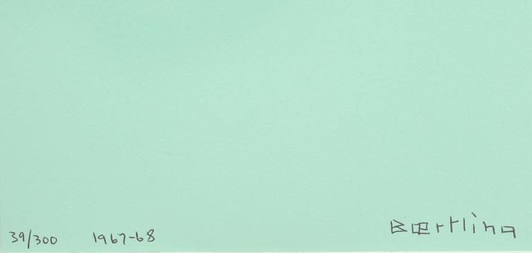 OLLE BAERTLING, färgserigrafi, sign, dat 1967-68 o numr 39/300.