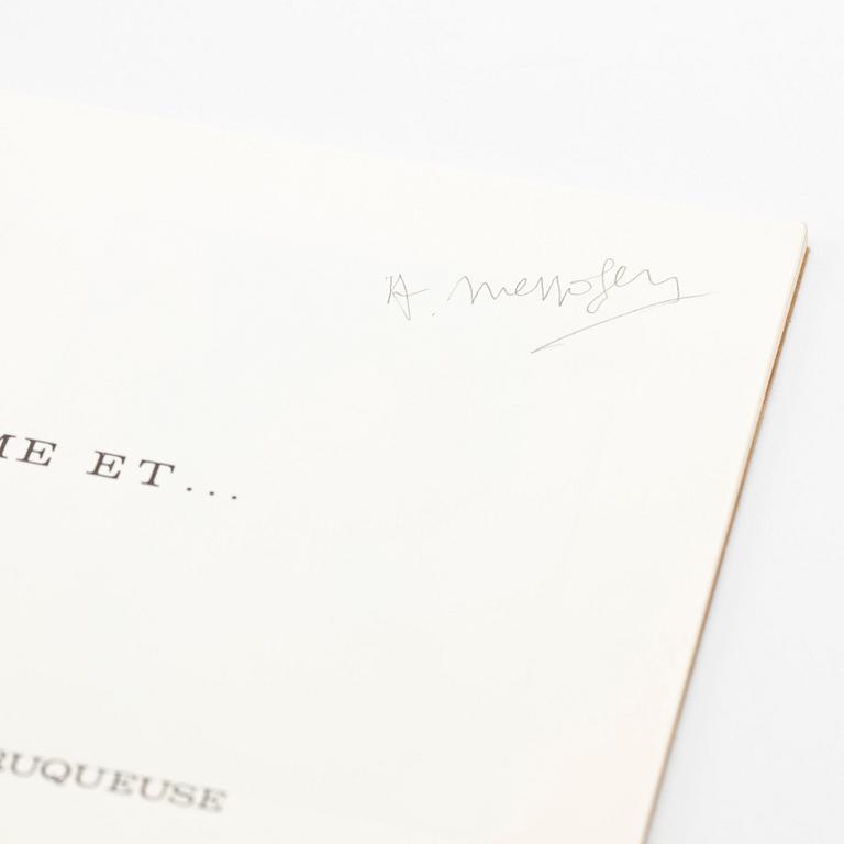 Annette Messager, artists book, signerad, numrerad 1975.