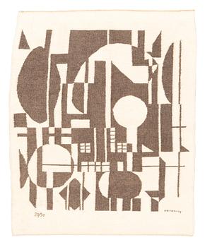 193. Victor Vasarely, a tapestry, "Anadyr", flat weave, ca 199 x 155-163,5 cm, woven signature Vasarely and numbered 20/50.