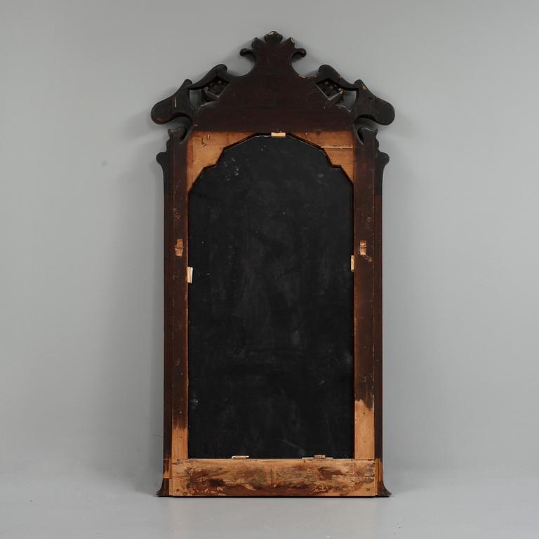 SPEGEL samt KONSOLBORD, nyrokoko, 1800-talets slut.