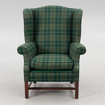 Ear flap armchair, second half of the 20th Century.