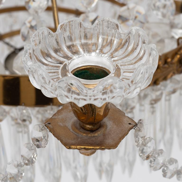 Chandelier, circa mid-20th century.