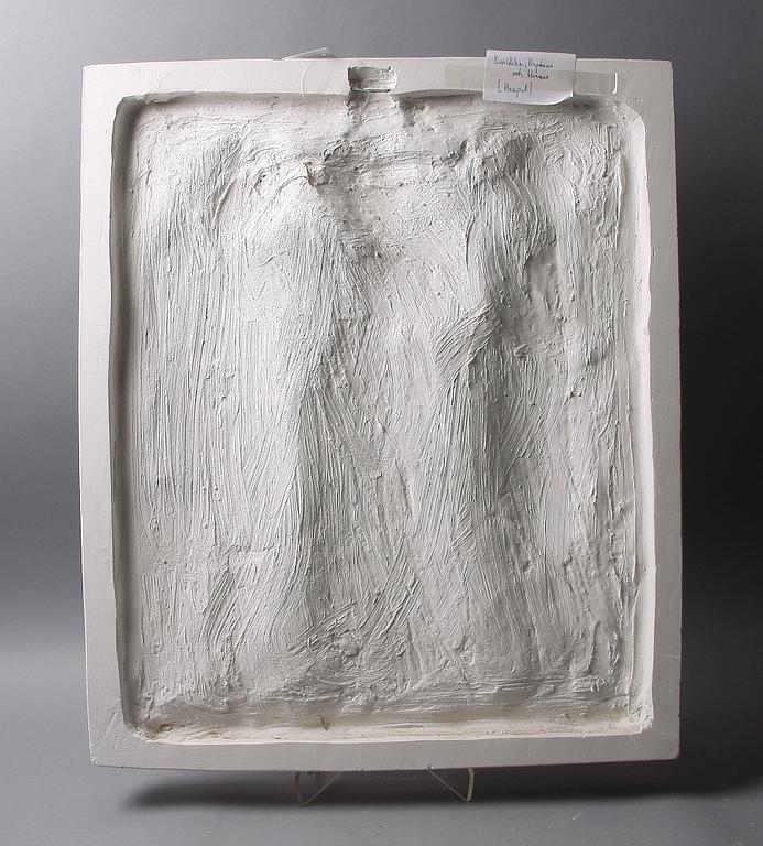 RELIEF, gips, efter antikt original, 1900-tal.