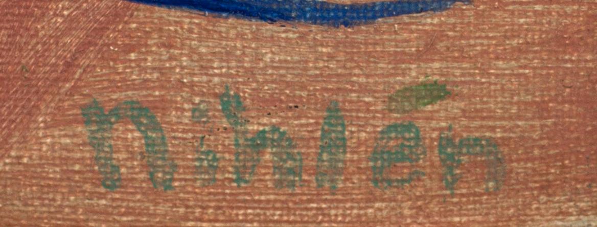 STAFFAN NIHLÉN, oil on canvas, signed.