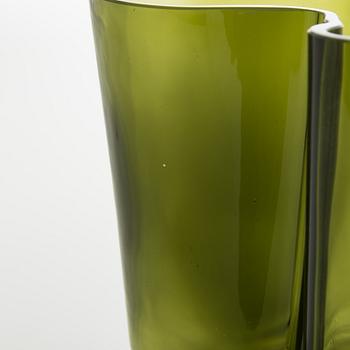 Alvar Aalto, a 1950s glass vase, model 3030, signed Alvar Aalto 3030.